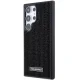 Samsung Galaxy S24 Ultra (SM-S928) Karl Lagerfeld Rhinestone Metal Logo Case Cover, Black