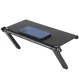 Adjustable TV Top Shelf for Monitors and Screens, 32.5 x 16 cm, Black