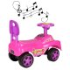 Step Car with Push Handle Kids Ride On Toy Vehicle, Pink