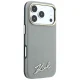 Karl Lagerfeld Saffiano Small Script MagSafe Case for iPhone 18 Pro / 17 Pro - Beige