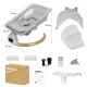 Nicekids Electric Baby Bouncer with Bluetooth & Remote Control
