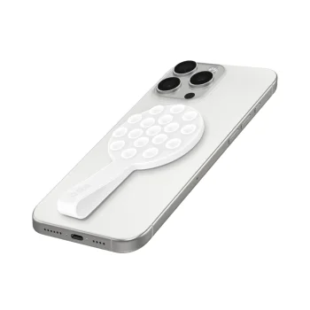 SBS MagSafe Compatible Phone Holder with Suction Cup, White