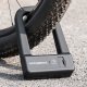 Smart Bike Lock Rockbros RBNS1 NFC Reader Black