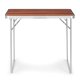 MultiGarden GMFC-FY8060 WODERN Folding Camping Table 80x60 cm, Brown