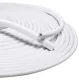 Car door edge guard 5m white