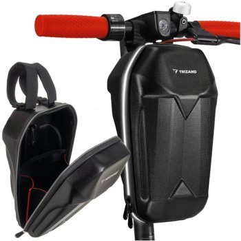 Trizand 25205 Waterproof Scooter Handlebar Bag, 5L, Black