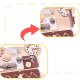 LULILO Educational Toy Wooden Manipulation Sensory Busy Board, 40x28cm