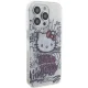 Hello Kitty iPhone 14 Pro Max Case IML Kitty On Bricks Graffiti, White