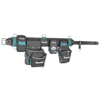 Įrankių diržas su dėklais Makita E-15235, Black / Blue