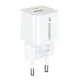 Wozinsky WWCEAC GaN USB-A USB-C 33W Wall Charger - White