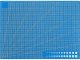 Self Healing Cutting Mat A2 Double Sided for Crafting and Sewing, 60x45cm, Blue