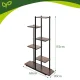 Gardlov 6-Tier Metal Plant Stand Loft Style 113 cm