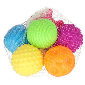 Sensory Ball Correction Set In a Net