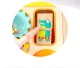 Bakalu Wooden Educational Bus Sorter with Blocks and Numbers