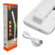 LED Desk Lamp with Wireless Charger 10W, Dimmable Touch Control, 3 Modes, White, LTC