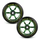 Soke Scooter Wheels 110 mm, 2 Pcs, Lime Green