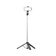 Wozinsky WC1Y3S Telescopic Selfie Stick 1.3m with Phone Holder, Black