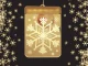 3D LED Window Stained Glass, Christmas Decoration, Warm Light