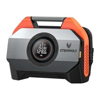 Car Air Compressor Etenwolf S6, 11.03 bar, 19,200 mAh, Orange