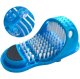Bathroom Shower Spa Foot Massage Slippers Brush with Scrubber, 1 Pcs
