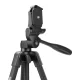Camrock CP-530 Lightweight Tripod for Cameras and Smartphones, 149 cm, Black