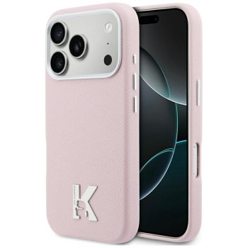 Karl Lagerfeld Karl Head Logo MagSafe Phone Case Cover iPhone 17 Pro Max - Pink
