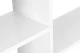 Modernhome WYJ-400 Bookcase, 14 Shelves, White