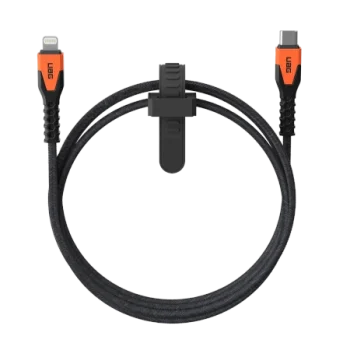 UAG Rugged Cable USB-C - Lightning 30W 1.5 m - orange