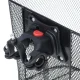 RALLEX Front Bicycle Basket, Aluminum, Click System, Black
