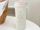 Thermal Mug with Straw and Strap, 530ml, Stainless Steel