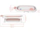 Ricokids RK-280 Foldable Baby Bath Tub with Cushion, White/Pink
