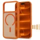 Tech-Protect Magmat Magsafe CC Case for iPhone 18 Pro Max / 17 Pro Max, Matte Orange