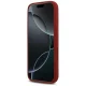 Guess iPhone 17 Pro Case Silicone Script Metal Logo MagSafe, Red