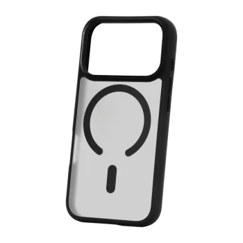 Telefono dėklas Roobix Dusky MagSafe skirtas iPhone 17 Pro, matinė juoda