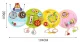 Educational Toy Wooden Manipulation Sensory Montessori Busy Board, Caterpillar