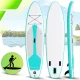 AquaPaddle Cruise SUP Board, 335x84x15 cm, 180 kg, White/Green