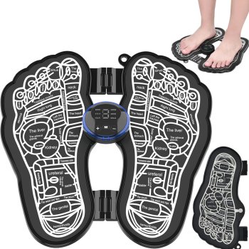 EMS Foot Massager Mat Electrostimulator Muscle Circulatory Stimulator