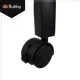 Ruhhy Rolling Clothes Rack, Black