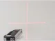 Laser Level with 250cm Tape Measure and 3 Bubble Levels, Black
