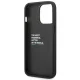 Apple iPhone 14 Pro Max 6,7\" BMW Leather Carbon Case Cover (BMHCP14X22NBCK), Black