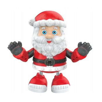 Dancing Santa Claus Musical Toy with Lights Christmas Decoration