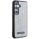 Samsung Galaxy S24 (SM-S921) Karl Lagerfeld Rhinestone Metal Logo Case Cover, Silver