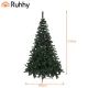 Artificial Christmas Tree Ruhhy 210 cm, Green