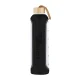 KiCA Hydro Glass Sports Water Bottle 1000 ml - Black