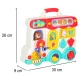 Interactive Busy Board Toy Car Suitcase with Lights and Sounds