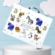 64-Piece Kids Art Set for Drawing and Painting in a Portable Case