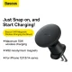 Baseus CW01 Air Vent Car Holder with 15W Wireless Charger for iPhone, Black