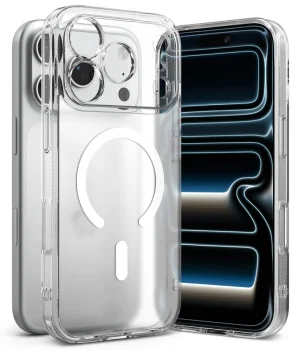 Ringke Fusion Magnetic Case for iPhone 18 Pro Max / 17 Pro Max with MagSafe, Clear Matte