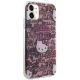 Hello Kitty iPhone 11 / XR Case IML Tags Graffiti, Pink