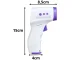 Non-Contact Infrared Thermometer with LCD Display